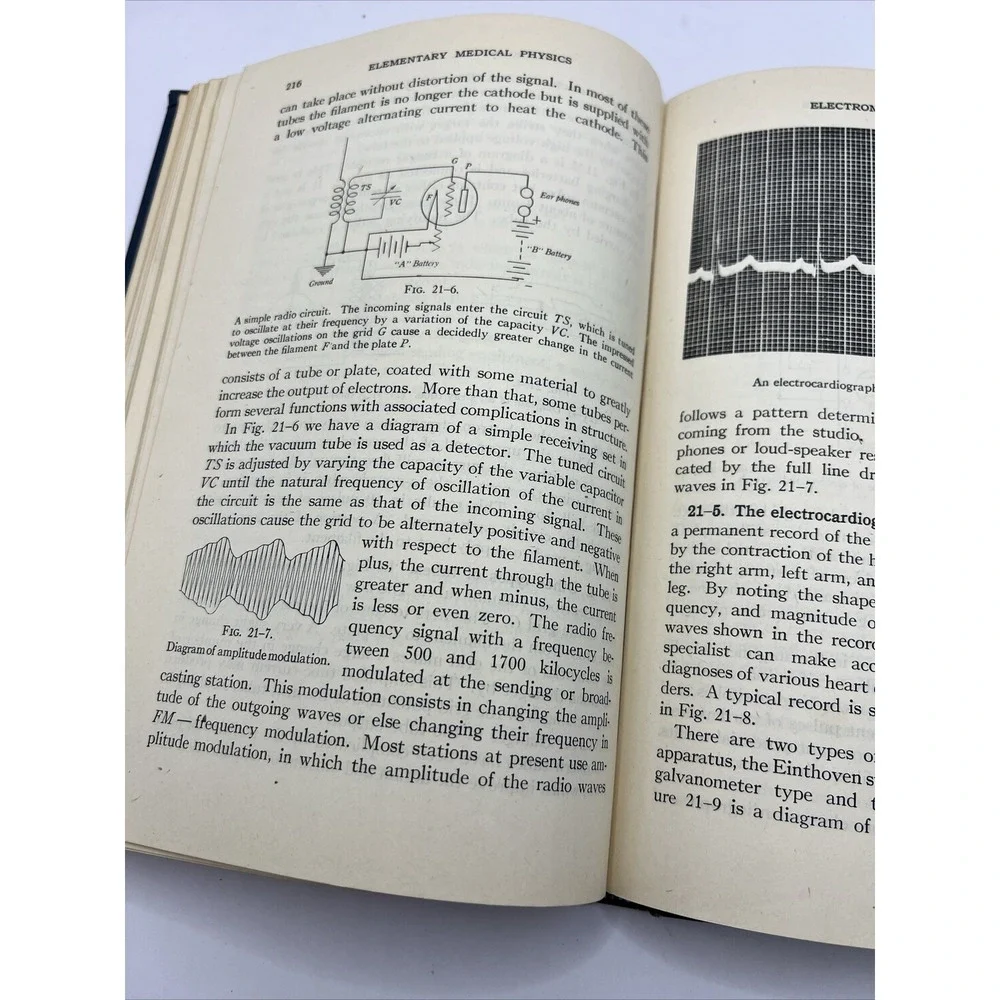 Elementary Medical‎ Physics Textbook, Macmillan, NY, 1947, Rice University